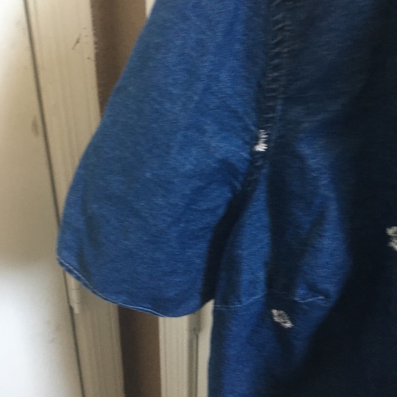 FINAL MARKDOWN Fashion bug denim blouse 18/20w - Picture 3 of 4